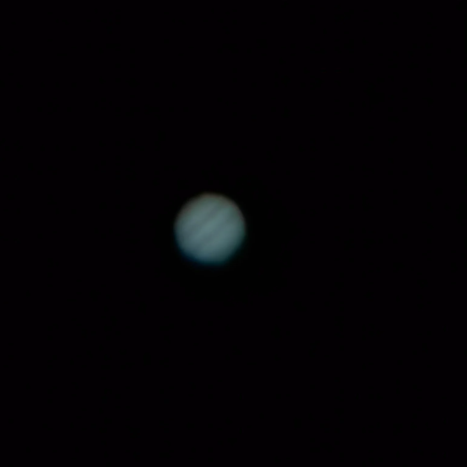 Jupiter, photo taken on: 26.09.2023.