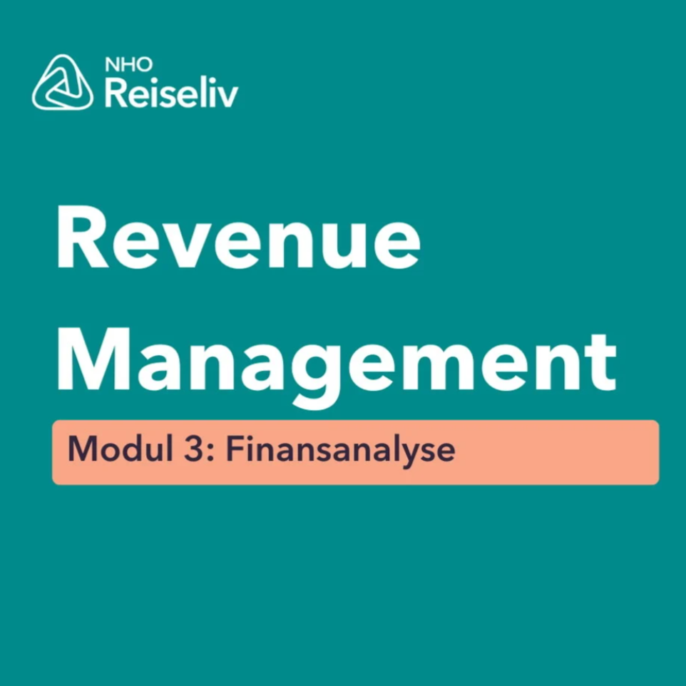 NHO Nettkurs - Finansanalyse