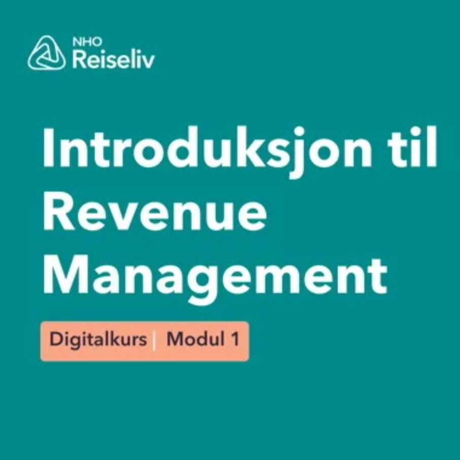 NHO Nettkurs - Revenue Management