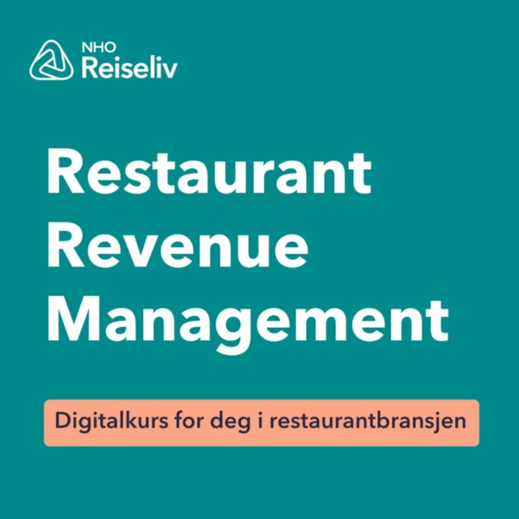 NHO Nettkurs - Resturant Revenue Management