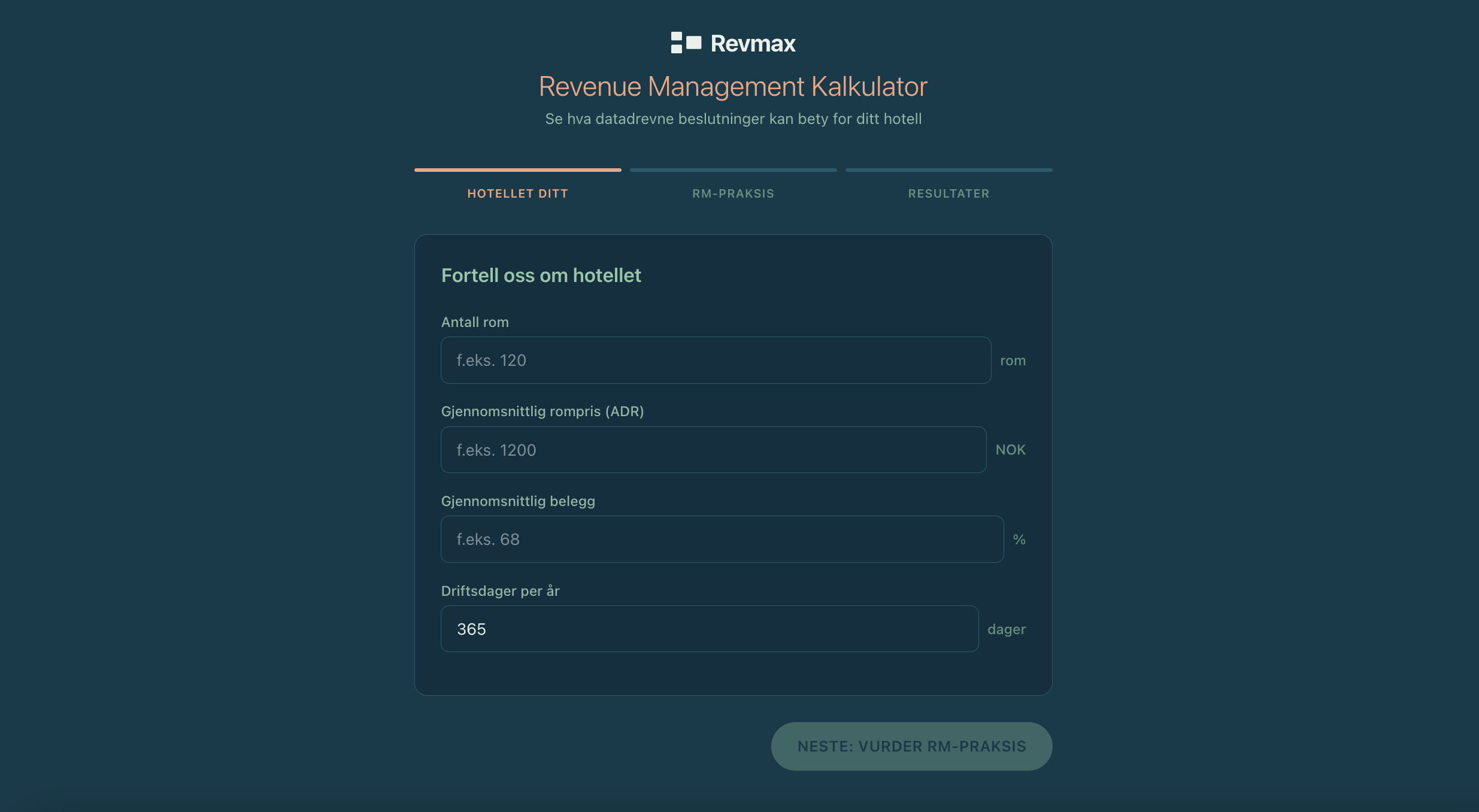 Verdien av Revenue Management for hoteller