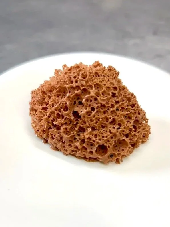Aria ghiacciata di cioccolato