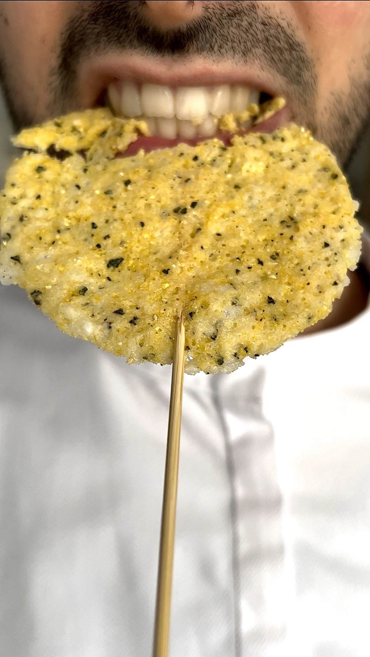 Lecca lecca al parmigiano