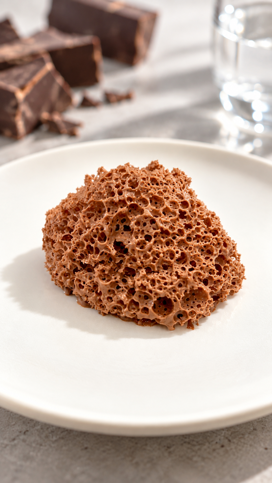 Aria di cioccolato ghiacciata