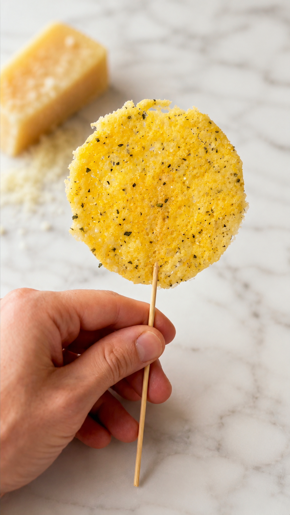 Lecca lecca al parmigiano