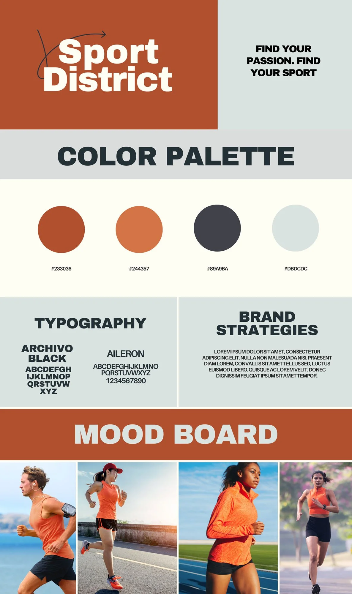 Sport District — Personal Trainer Brand Identity