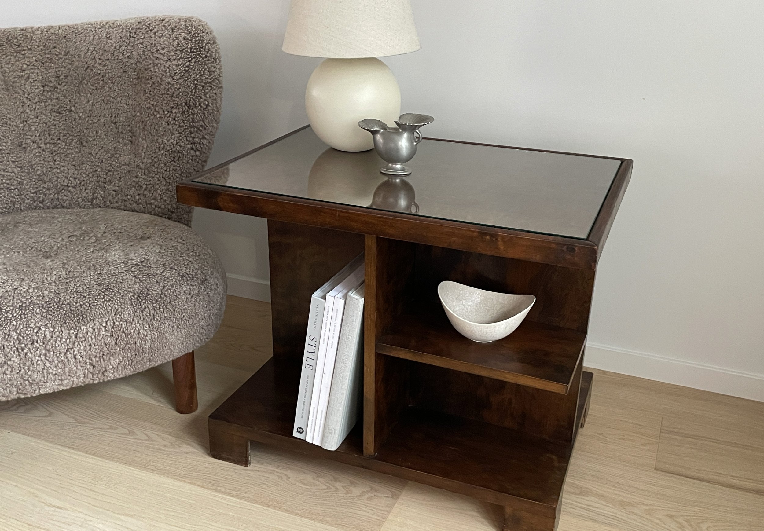 Art Deco side table, Axel Larsson, Bodafors SOLD