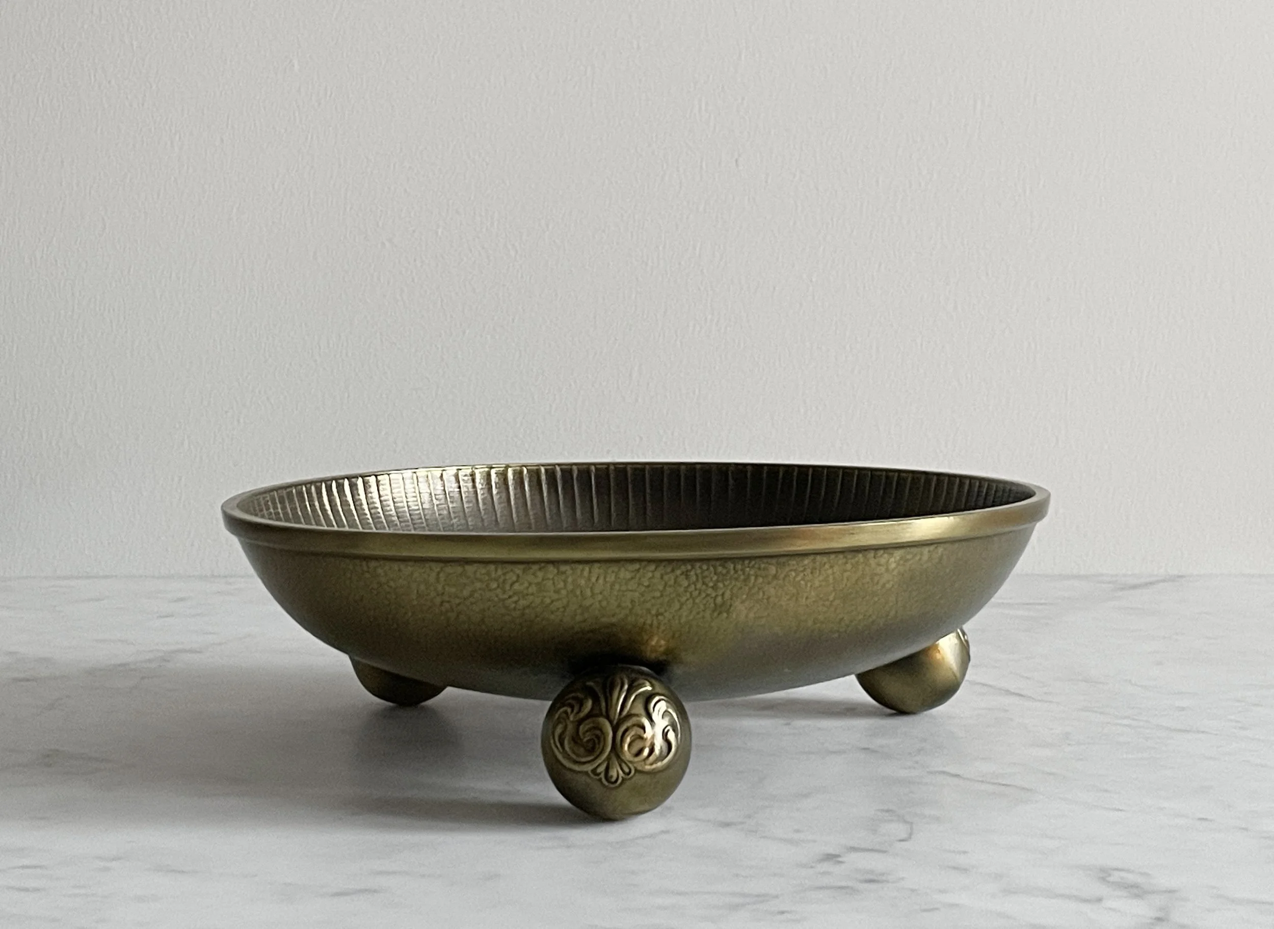 Tray in bronzed metal, Stjärnmetall, Art deco