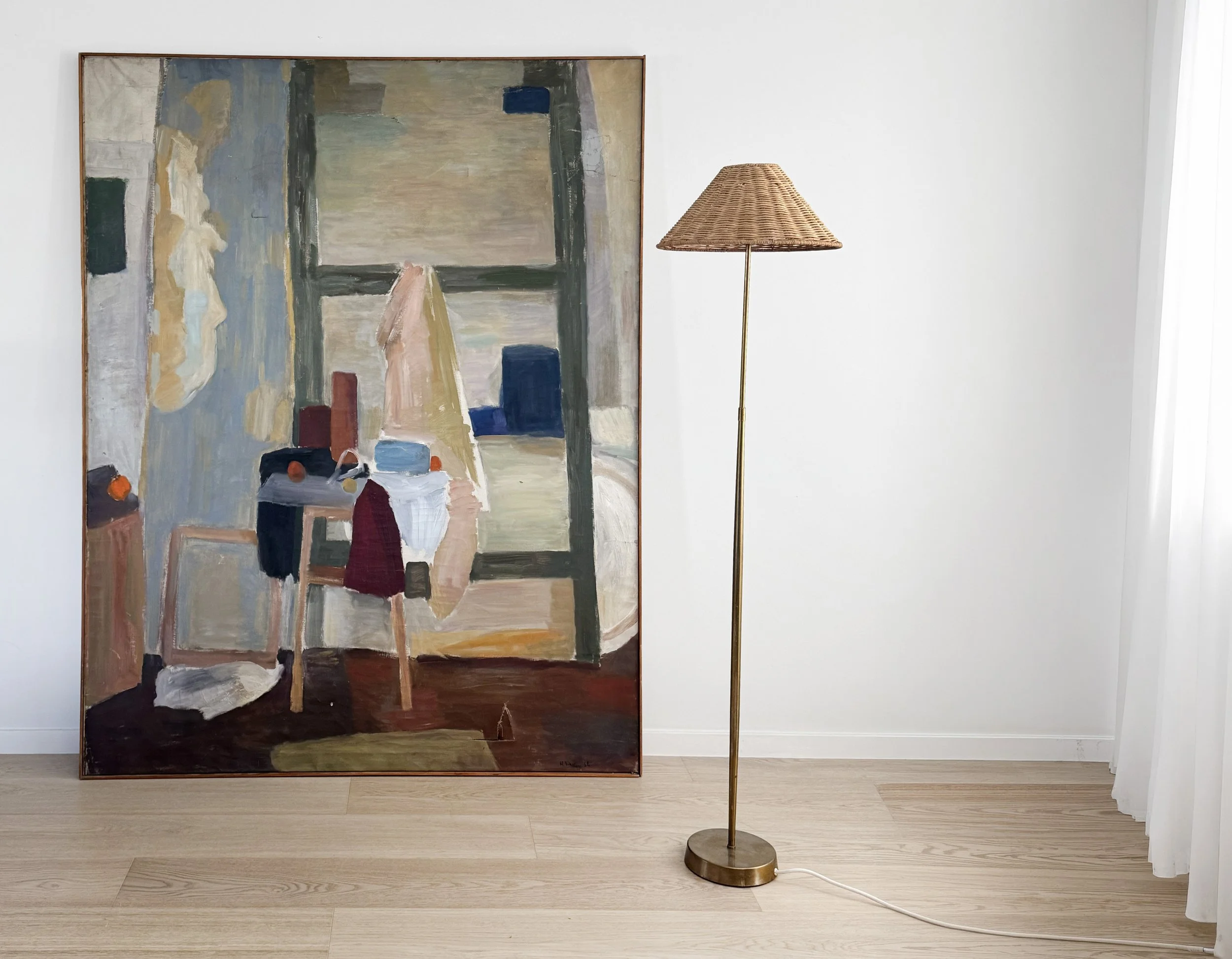 Grand painting by Hans Viksten SOLD
