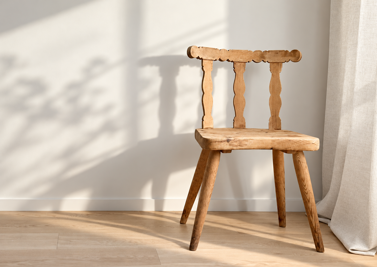 19th century Allmoge chair, Dalarna