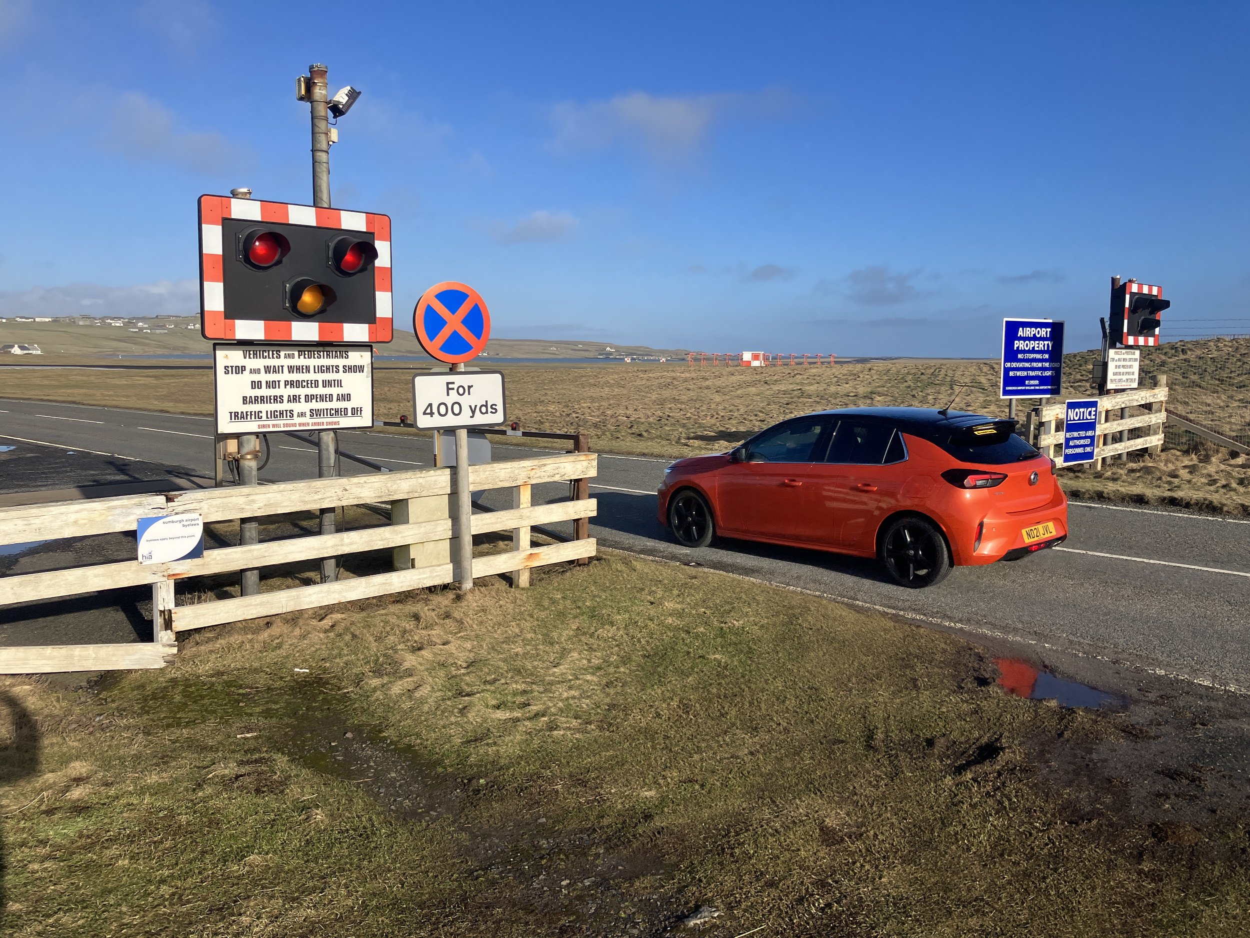 Driving in Shetland