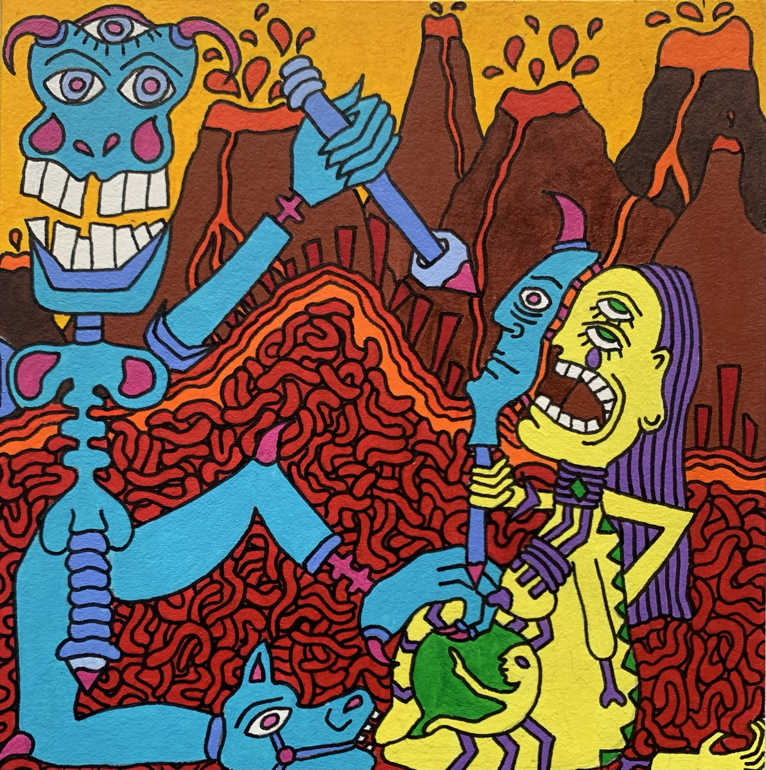 Moment clé - 13x13cm - Disponible