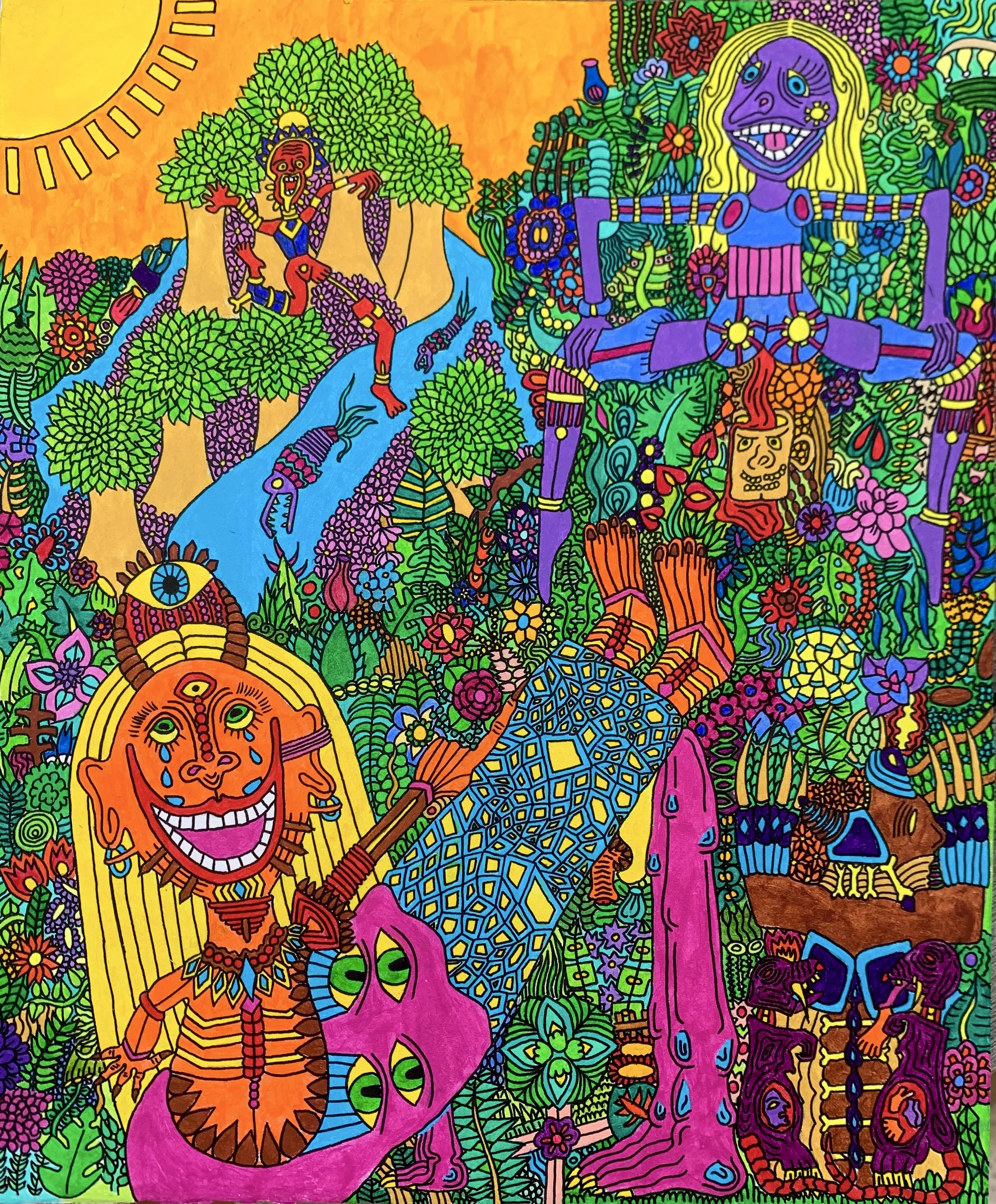 Fou rire à Yosemite - 29X21cm - Indisponible