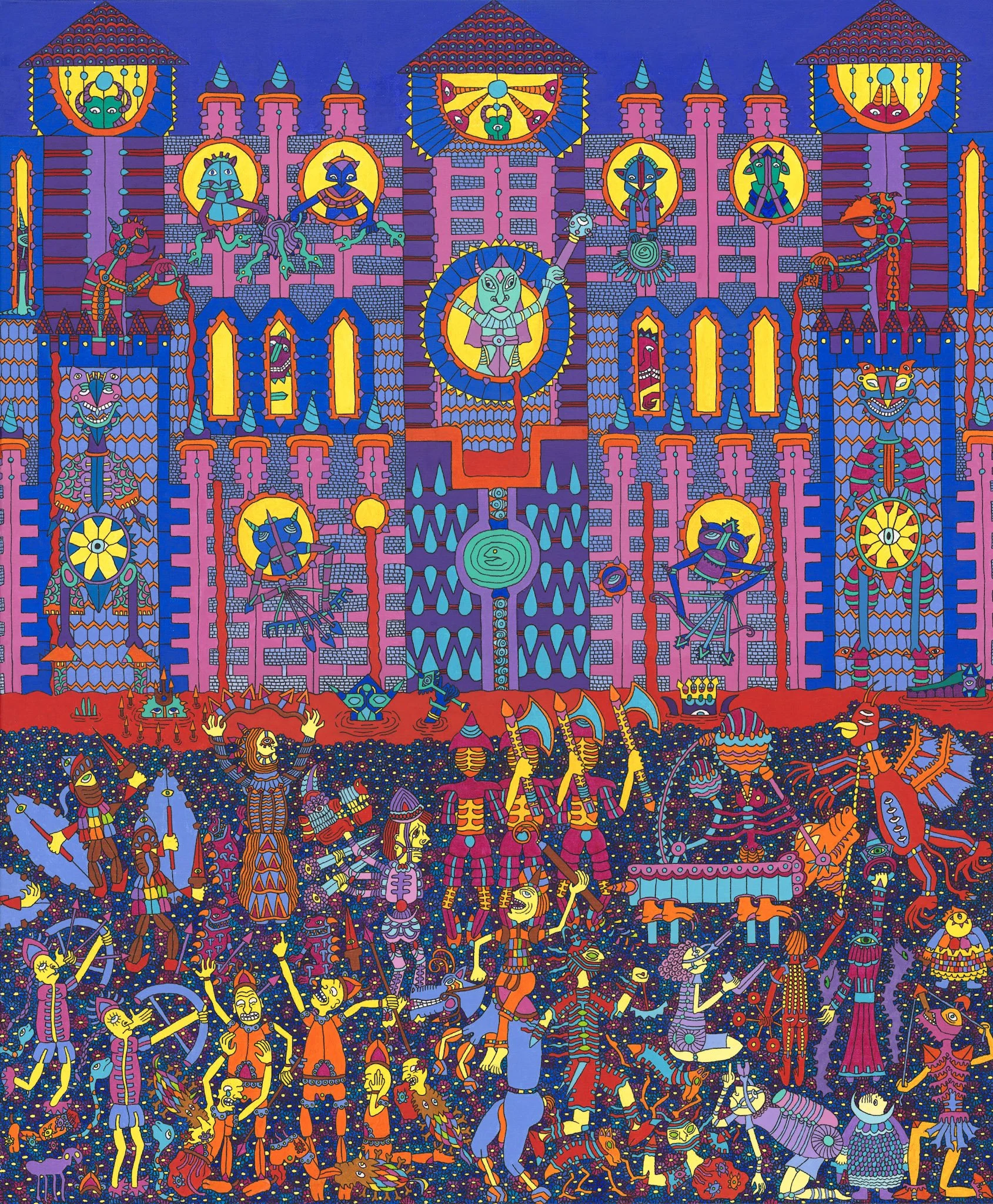 L'attaque d'un château