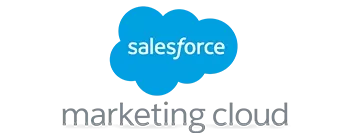 Salesforce logo with blue speech bubble and company name
