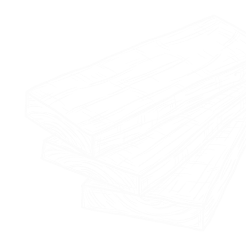 a sketched icon of a small pile of wood planks