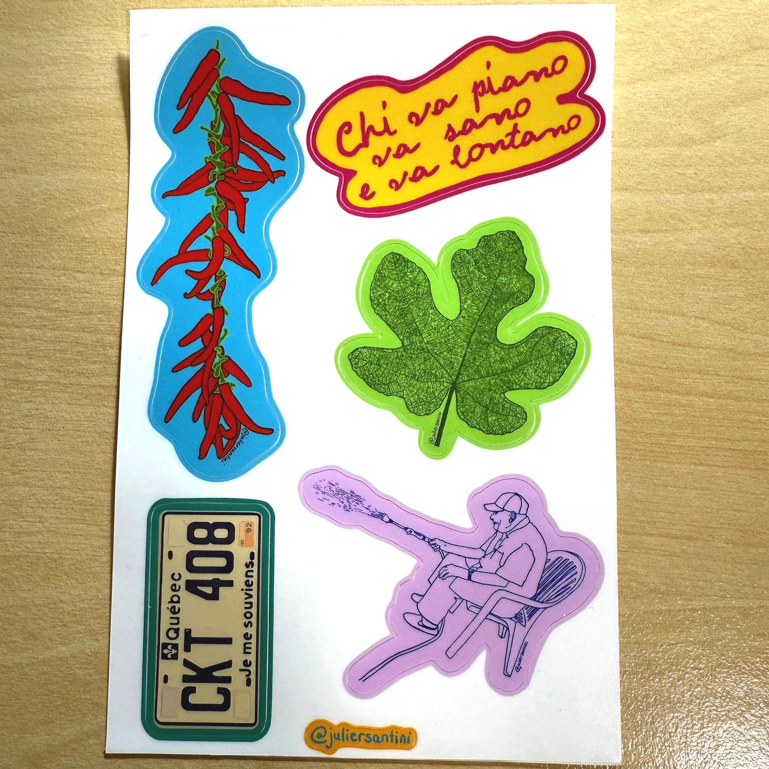 Nonno Sticker Sheet