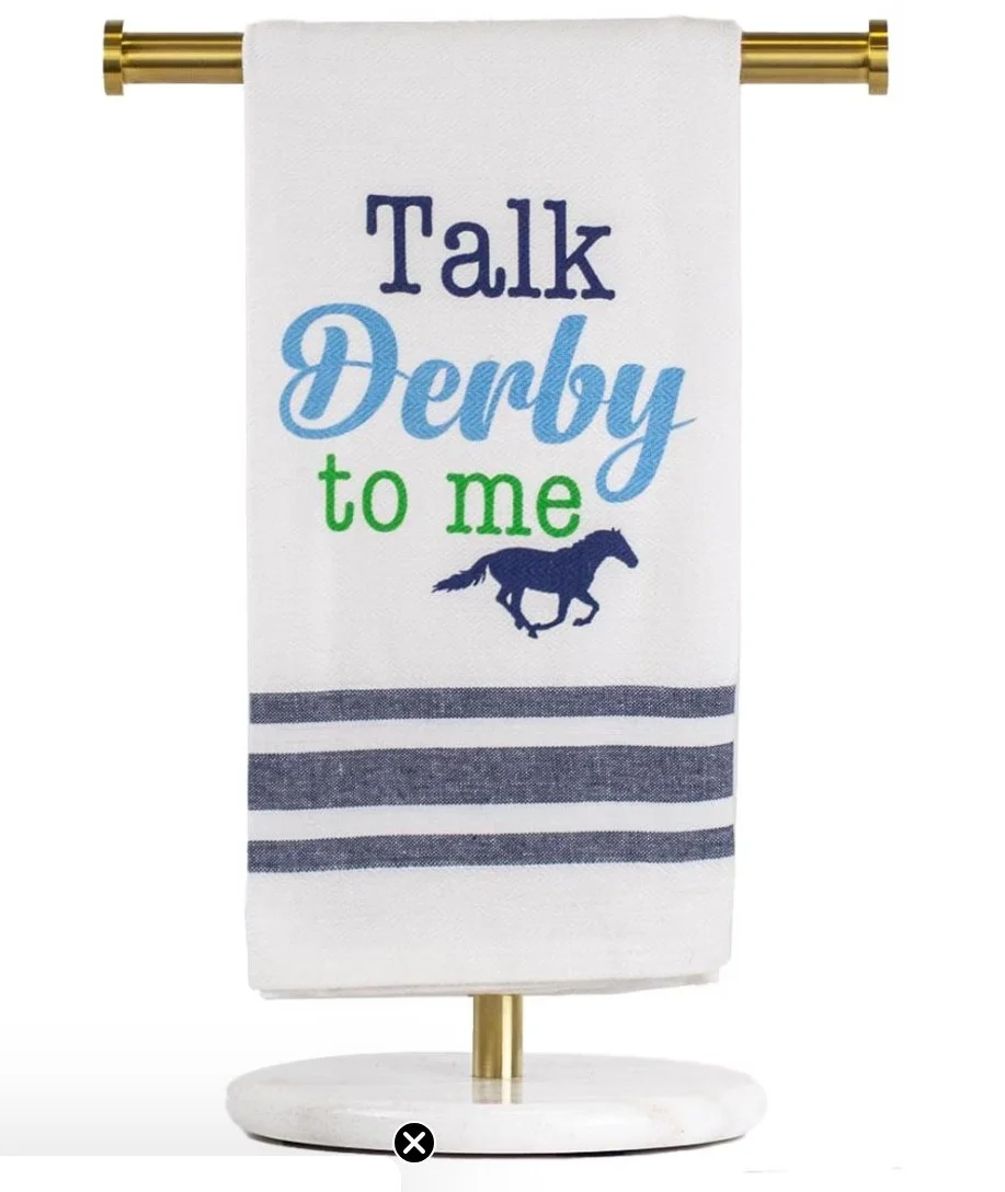 Talk Derby to Me Towel