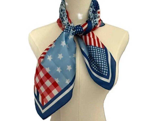 Flag Patchwork Scarf