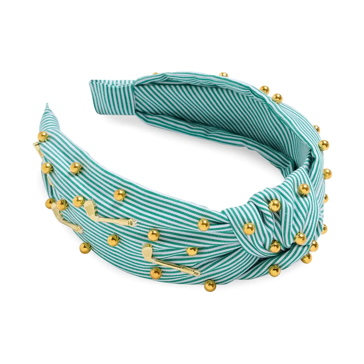 Golf Charms Headband, Green
