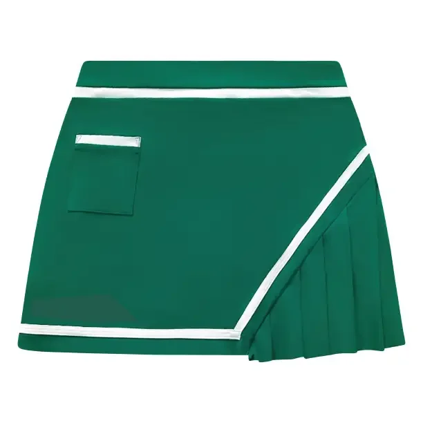 Olivia Skort in Kelly Green– Luxury Women’s Activewear For Golf, Tennis & Pickleball