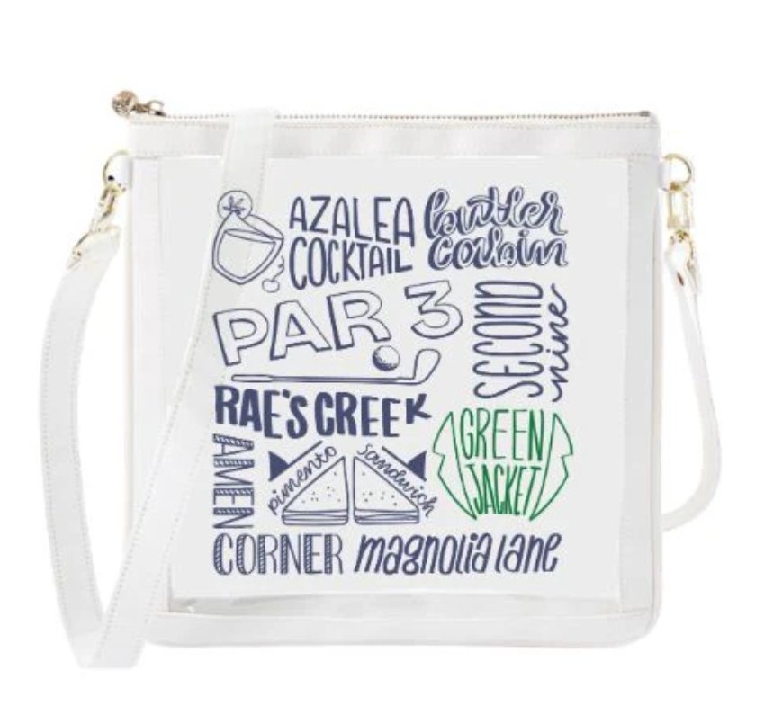 Large OTG White Masters Purse