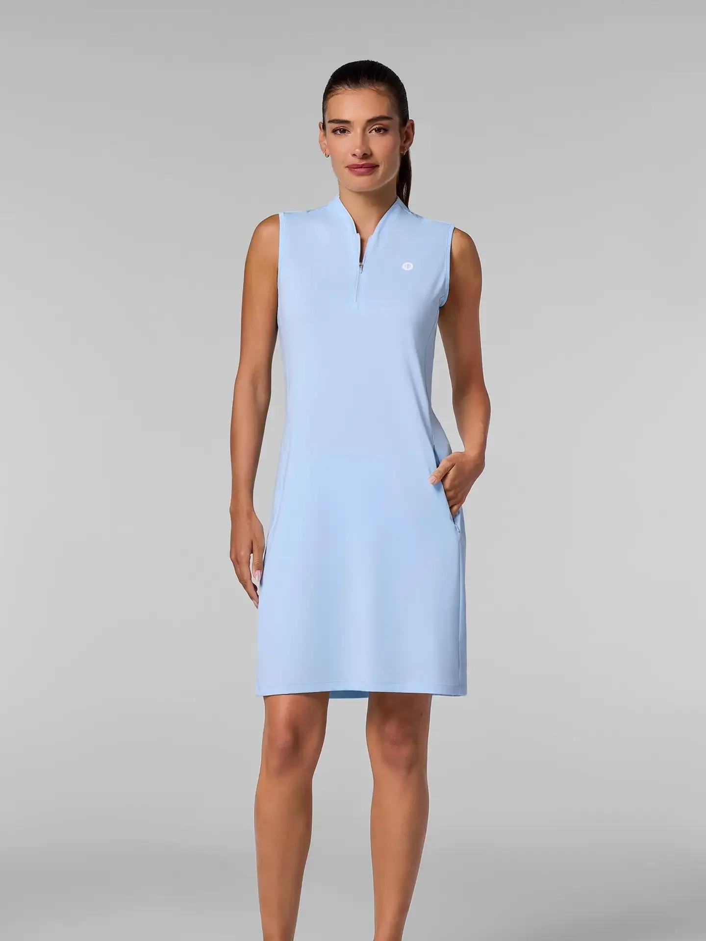 Coolibar Sleeveless Golf Dress - Skyride