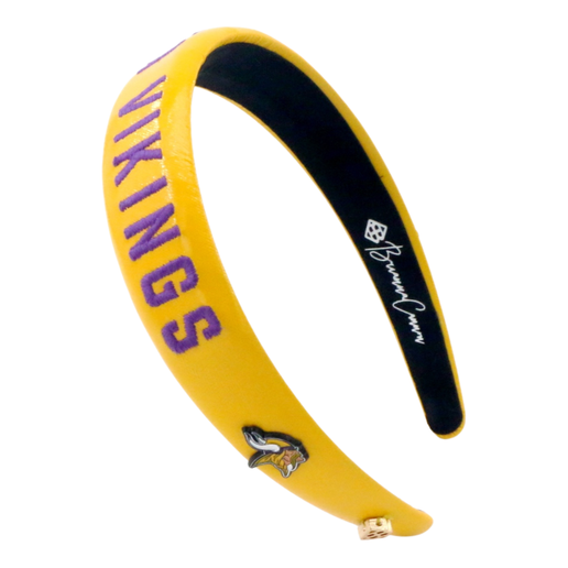 Minnesota Vikings Thin Embroidered Headband