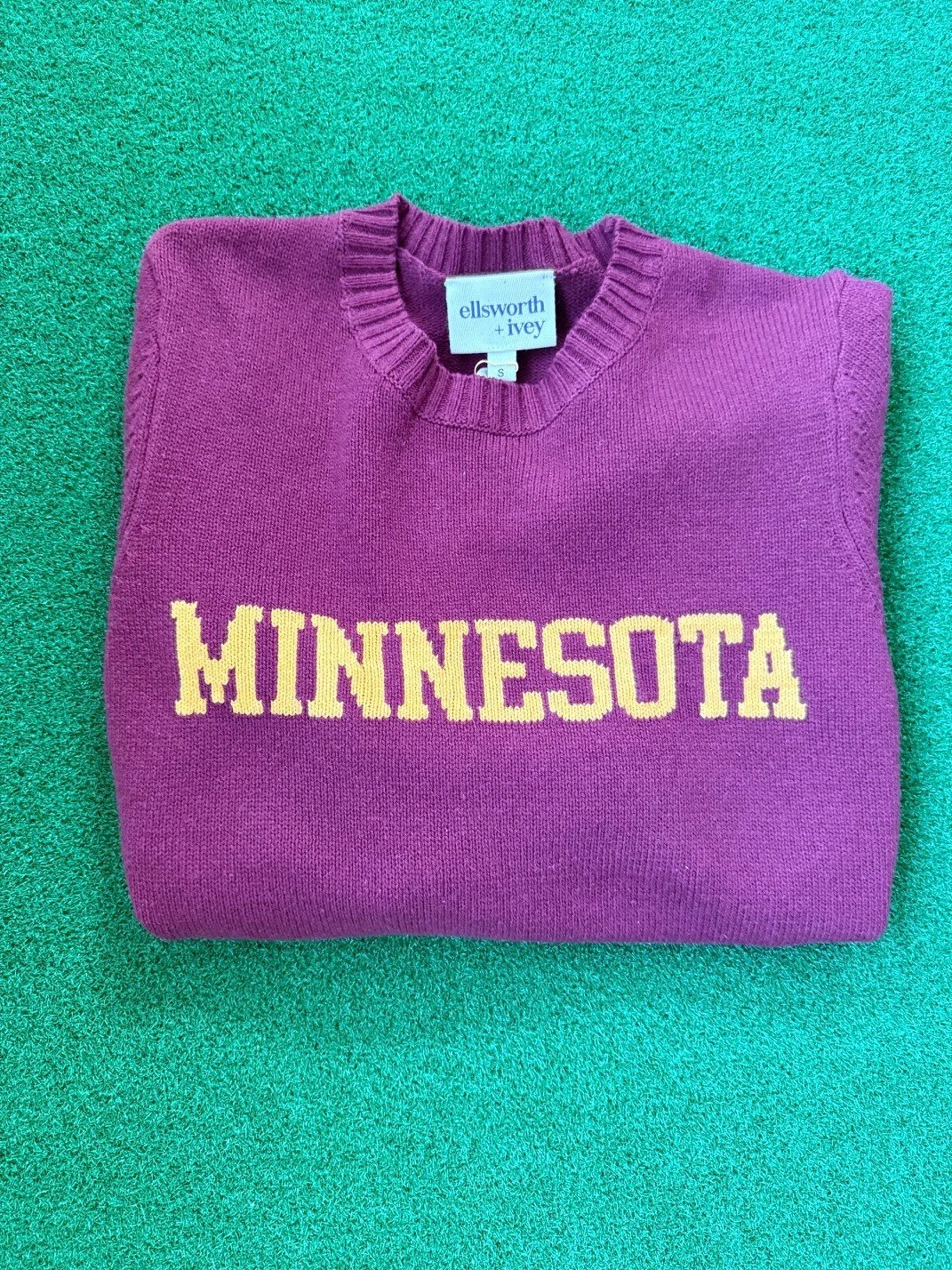 Maroon & Gold MINNESOTA Sweater