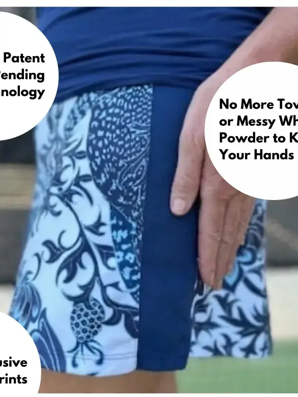 Tennis & Golf Skort - Jungle Nights Pattern