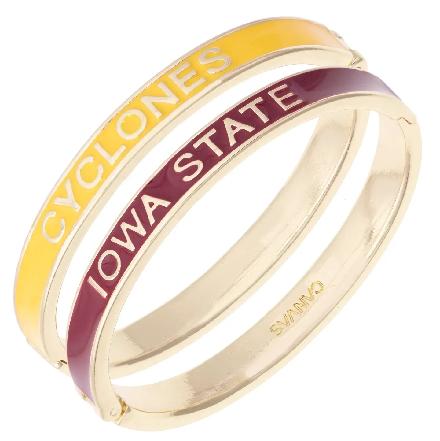 Iowa State Cyclones Skinny Enamel Hinge Bangle