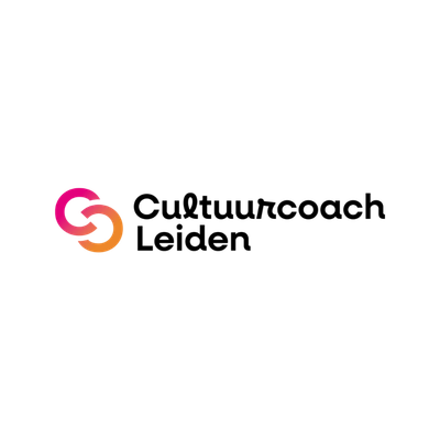 A colorful Abstract logo with pink, orange, and yellow interlocking shapes.