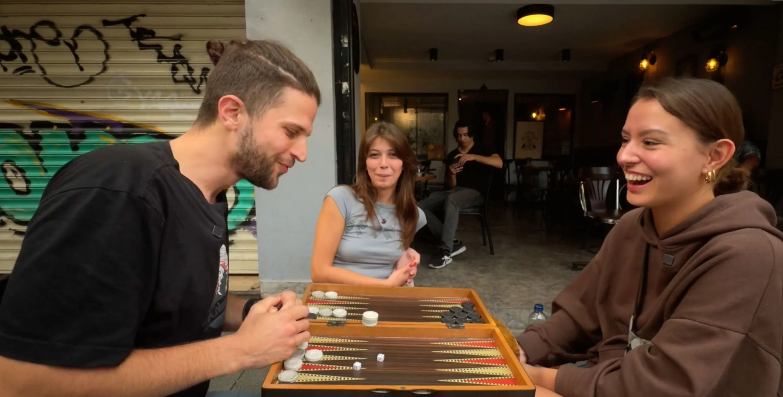 Playing Tavla With Locals