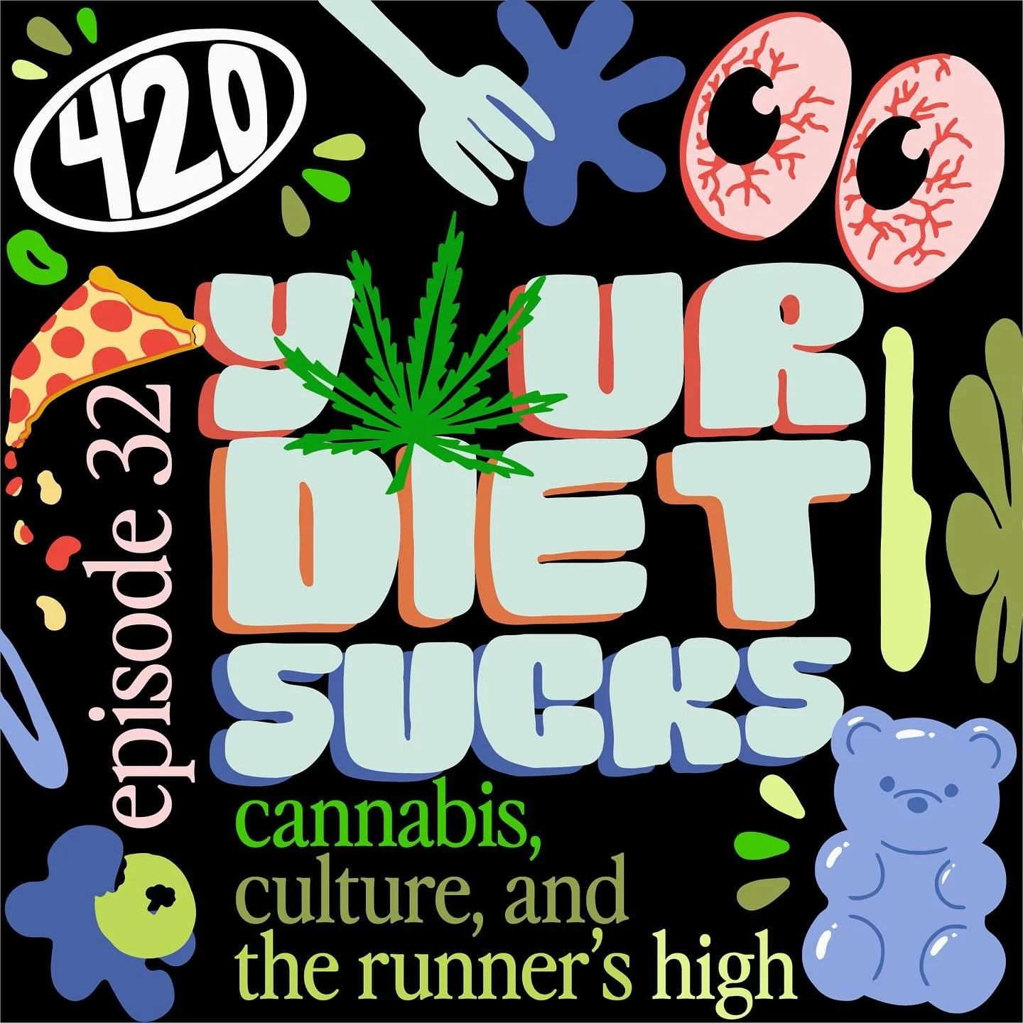 This week, @flynutrition3 and @carrot_flowers_z trace the weird, winding path of cannabis in sport&mdash;from fried-egg PSAs and D.A.R.E. scare tactics to WADA bans and endurance athletes experimenting on themselves. We unpack how culture and politic