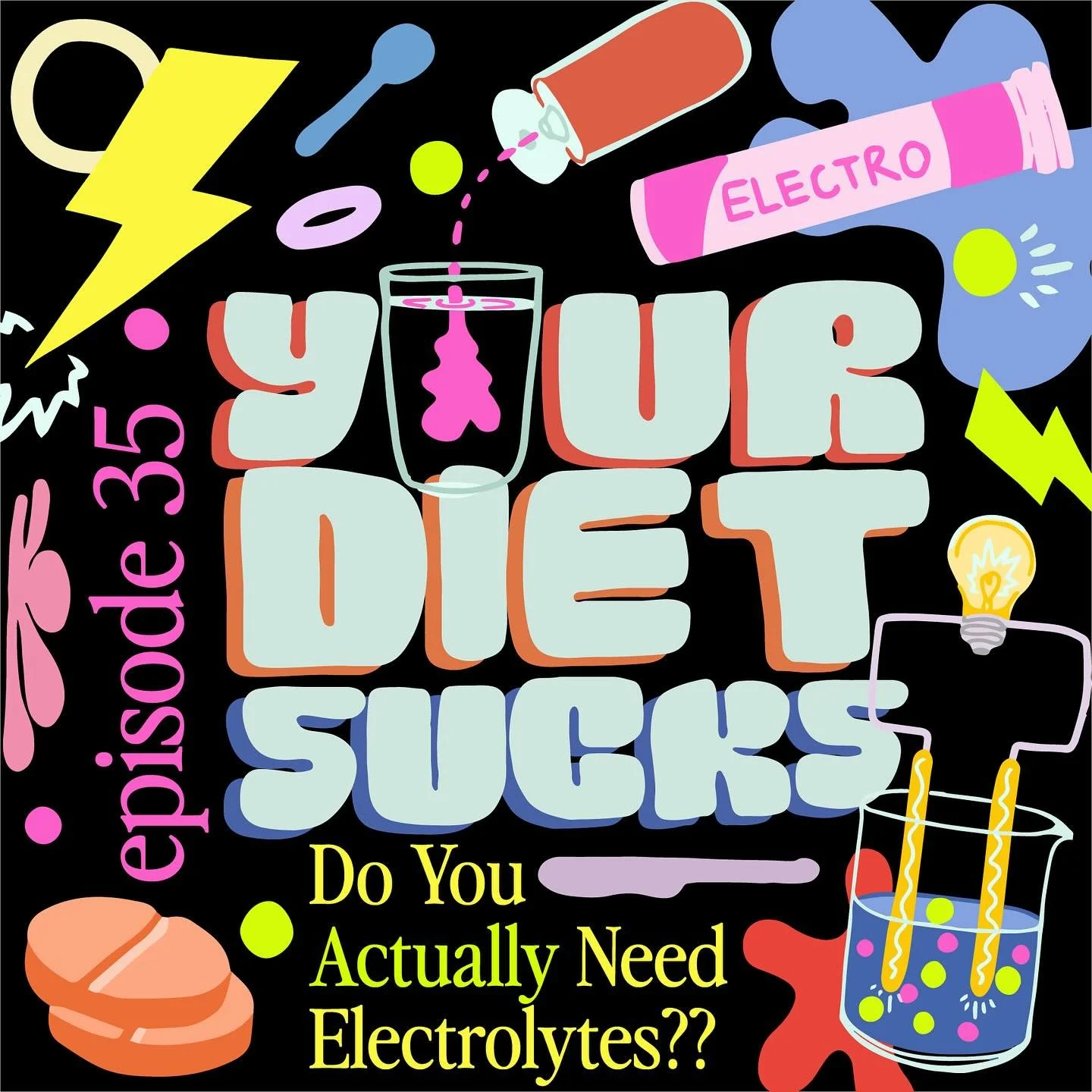 Electrolytes are suddenly in everything, your water bottle, your IV drip bar, your coworker&rsquo;s personality, so @flynutrition3 and @carrot_flowers_z I finally sat down to figure out what they actually do&hellip; and what&rsquo;s just very expensi