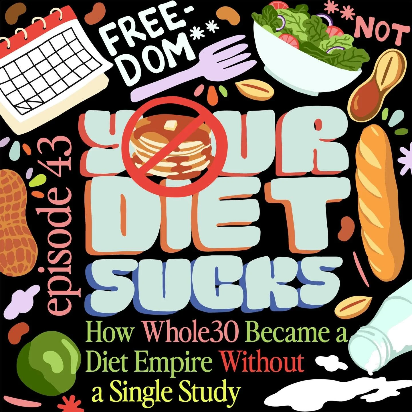 🚨 NEW EPISODE: Whole30 🚨 

Whole30 is not a diet. It&rsquo;s an elimination protocol. A reset. A journey. A food freedom experience led by a woman who calls herself the headmistress. 

You just can&rsquo;t eat grains, beans, dairy, sugar, soy, or a