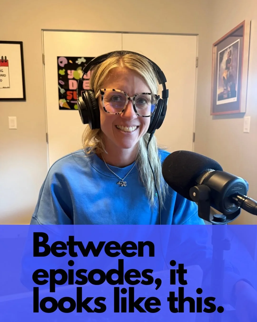 No race bibs. No finish lines. Just a dietitian and her co-host trying to get their miles in and figure out what to eat before a long run like everyone else.

This is what most of our days actually look like: Recording, running, falling down PubMed r