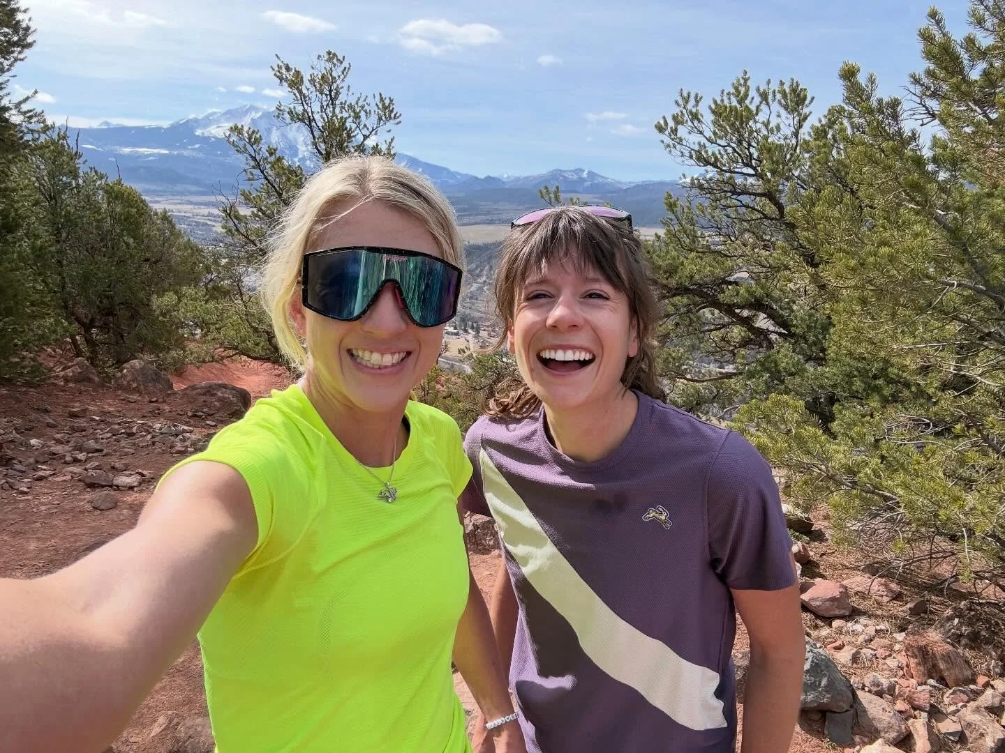 🤩 Today&rsquo;s office views. 

YDS was started when Zoe and I realized the ridiculous number  of diet and fitness conversations we had on our runs together.

Since then, we have produced 64 episodes and shared countless laughs.  It&rsquo;s been an 