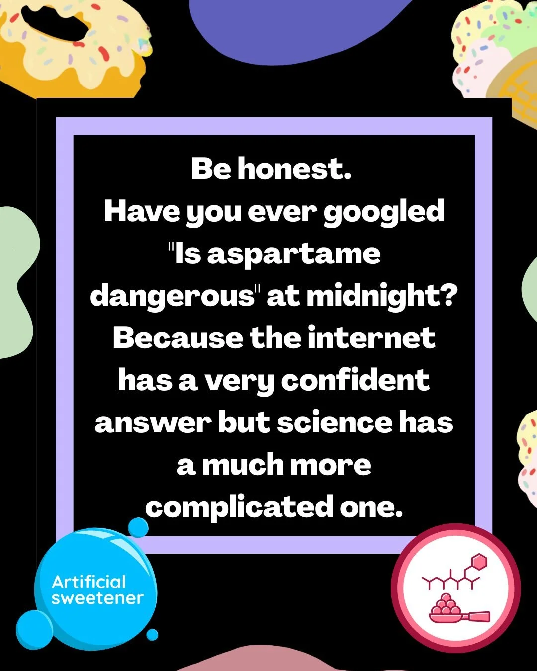 Is aspartame actually going to kill you? Or are we just doing what we do every decade by picking a molecule, catastrophizing it, and selling you the avoidance product?

This week, we dig into the actual science behind artificial sweeteners. The cance