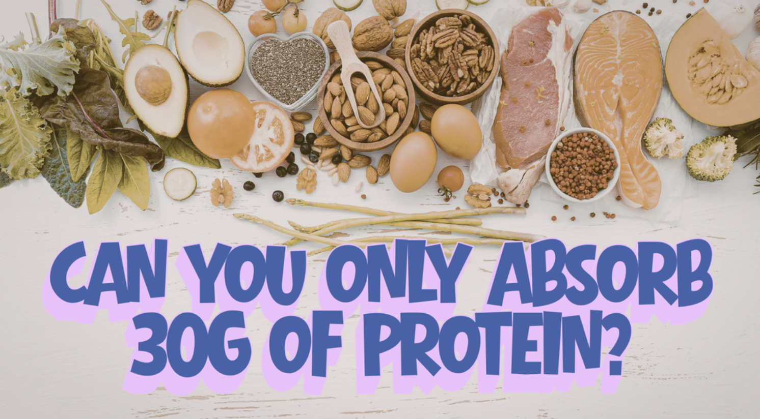 Can Your Body Only Absorb 30g of Protein Per Meal?