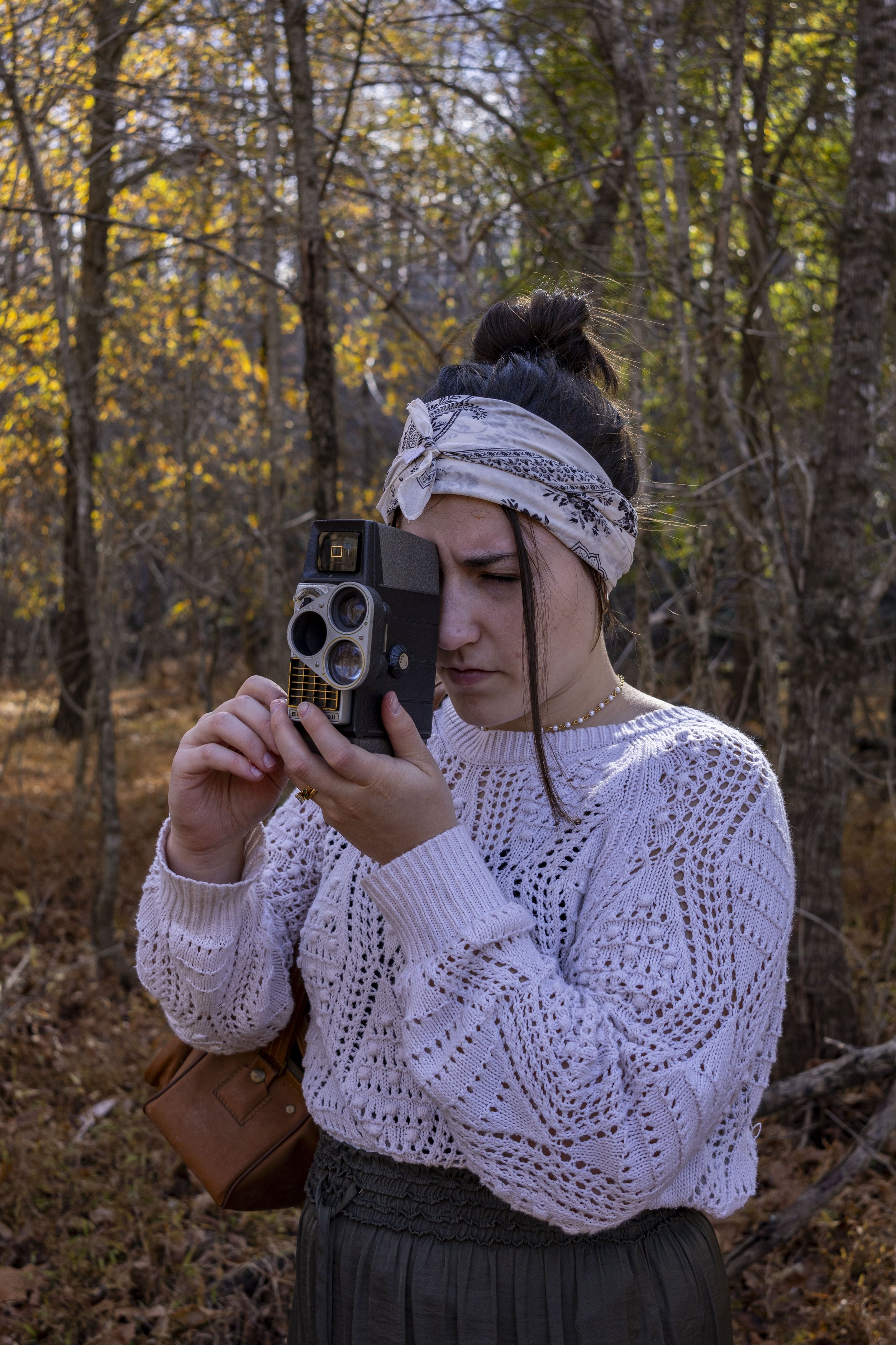 Molly with movie camera_01.JPG