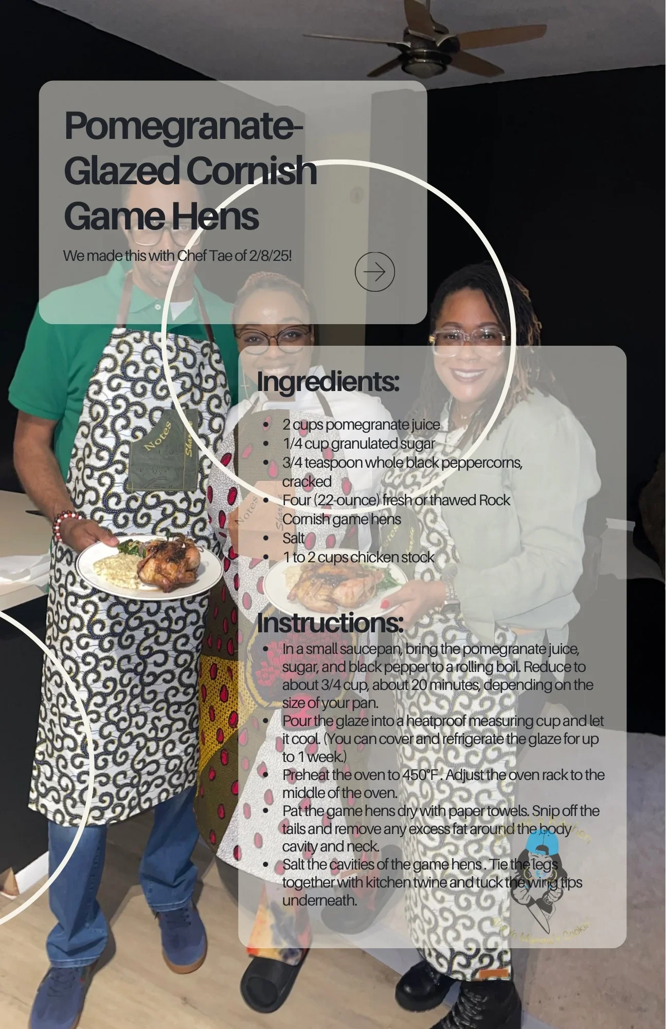 Pomegranate Glazed Cornish Game Hens.webp