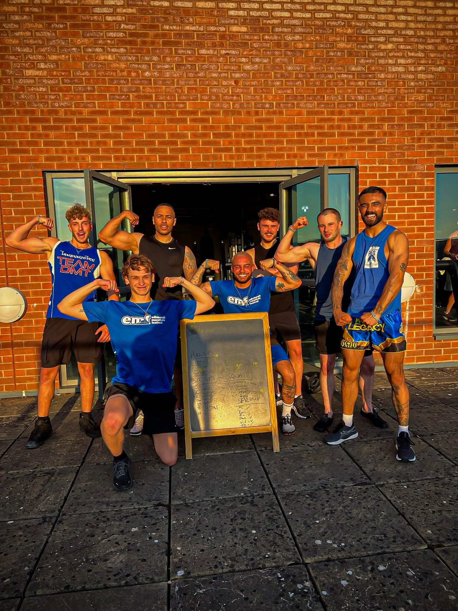 Participants of The Mission Planet’s first community challenge, including Tom, Rohan, and Will from Kelso Creative, all taking part in the event.