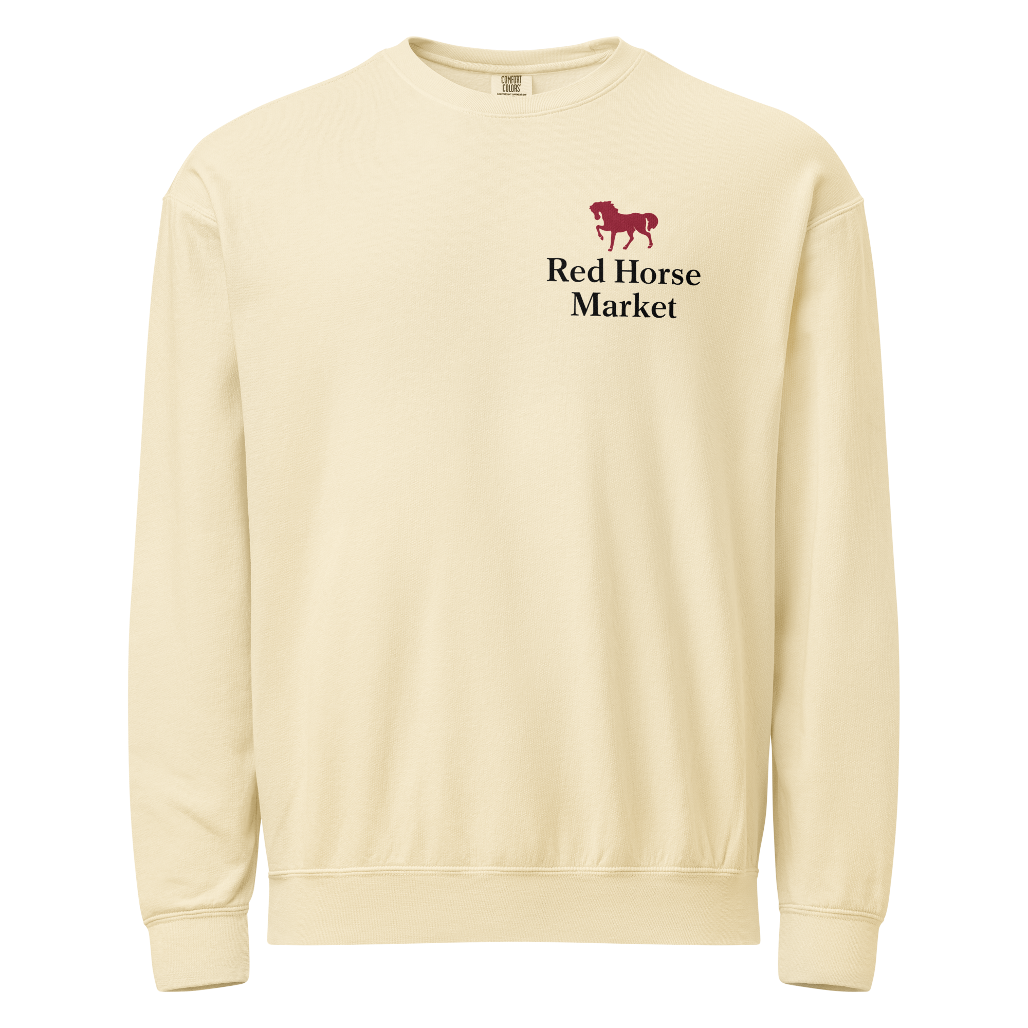 Ivory crewneck sweatshirt - Red Horse Market