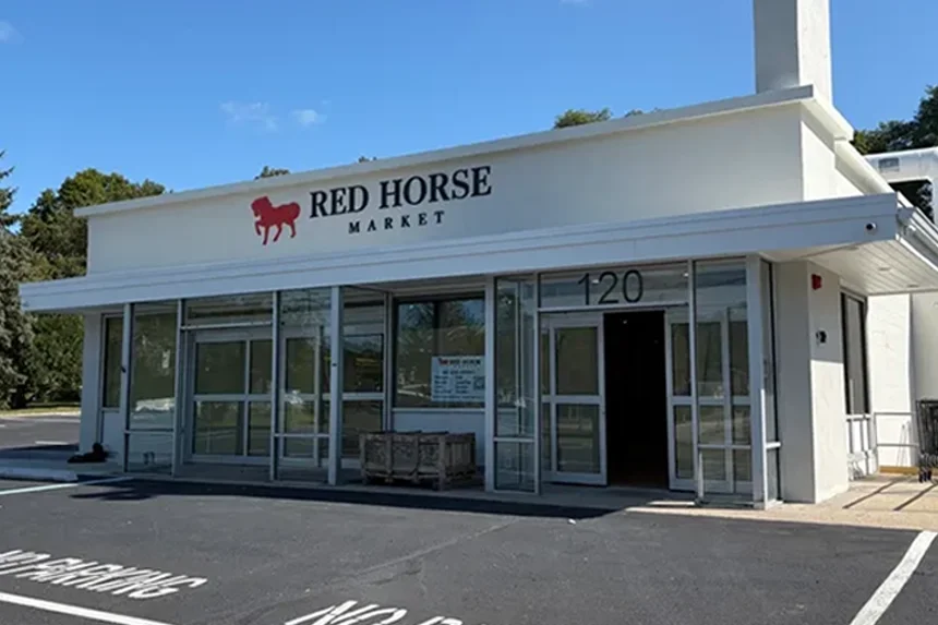 Outside the front of the Red Horse Market location in Southampton