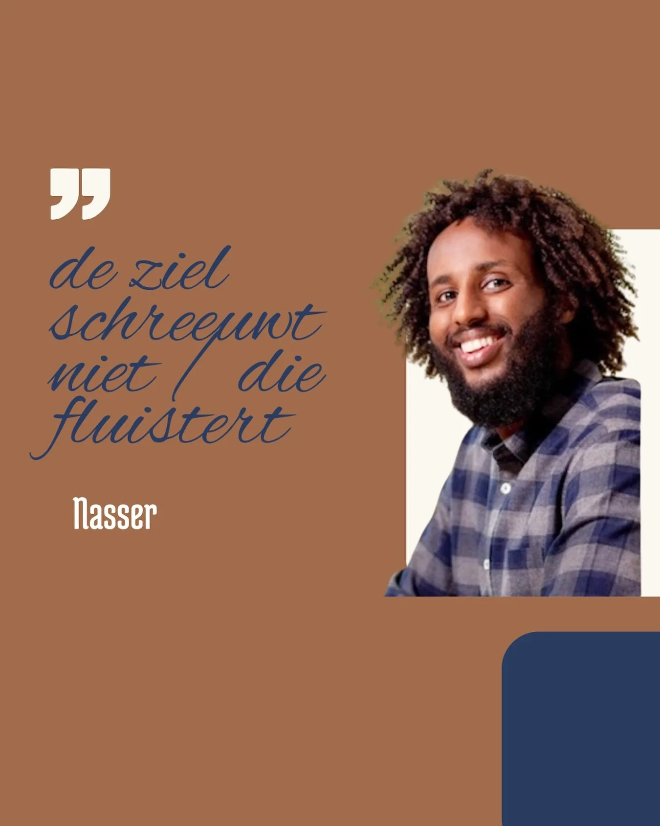 "De ziel schreeuwt niet die fluistert"

Meet Nasser, onze google, marketing expert. 
Nasser regelt alles aan de achterkant van ons bedrijf, de website, advertenties, en heel veel telefoontjes.

Wij zijn alle dagen bereikbaar, per telefoon e