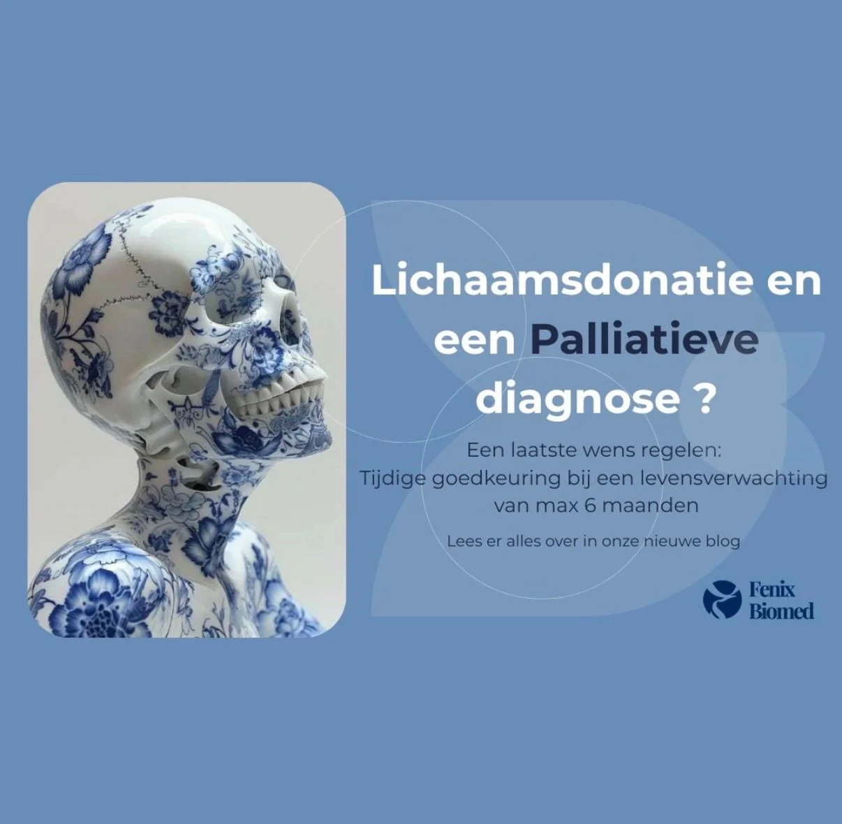 Lichaamsdonatie en een Palliatieve diagnose ?

Ontdek hoe u bij een palliatief traject, geplande euthanasie of een levensverwachting van max 6 maanden vooraf zekerheid krijgt over lichaamsdonatie.

 Een laatste wens regelen: Tijdige goedkeuring bij