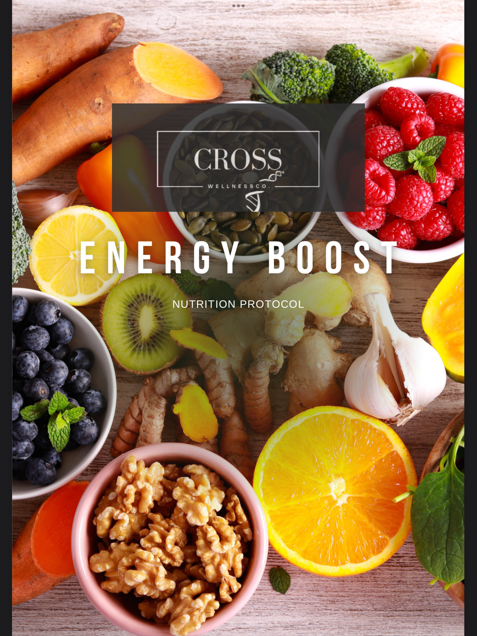 Energy Boost Nutrition Protocol