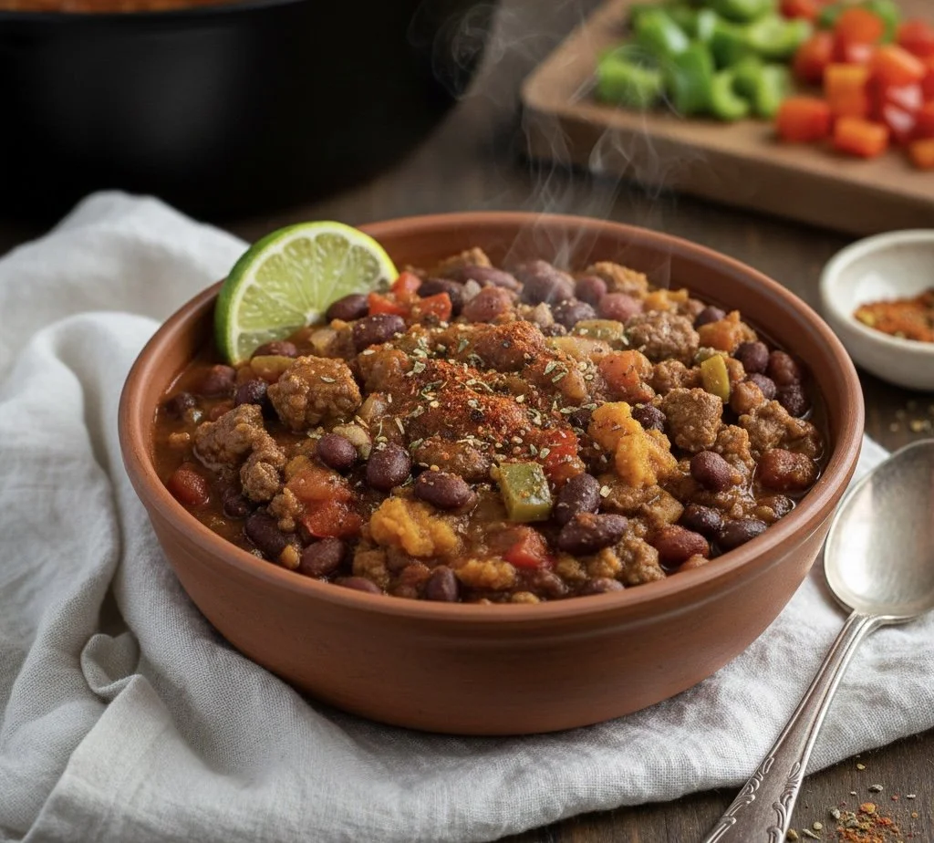 Heart-Healthy Winter Chili (Slow Cooker · High Fiber · Blueprint Balanced)