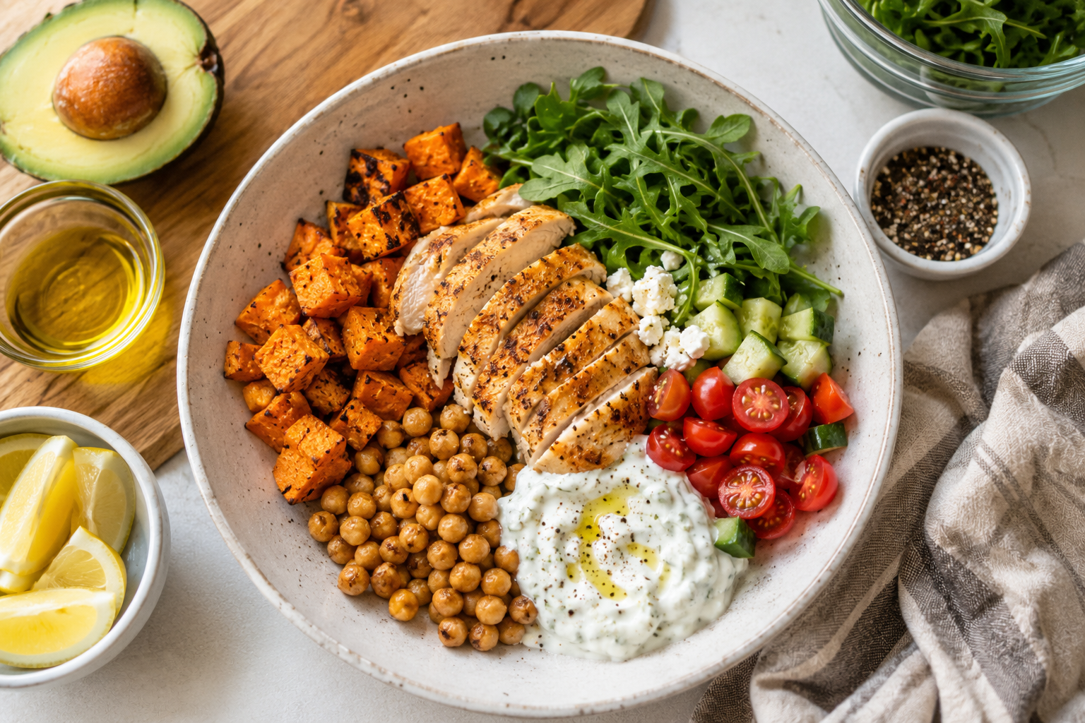Stop Looking for Recipes. Start Building Healthy Meals.